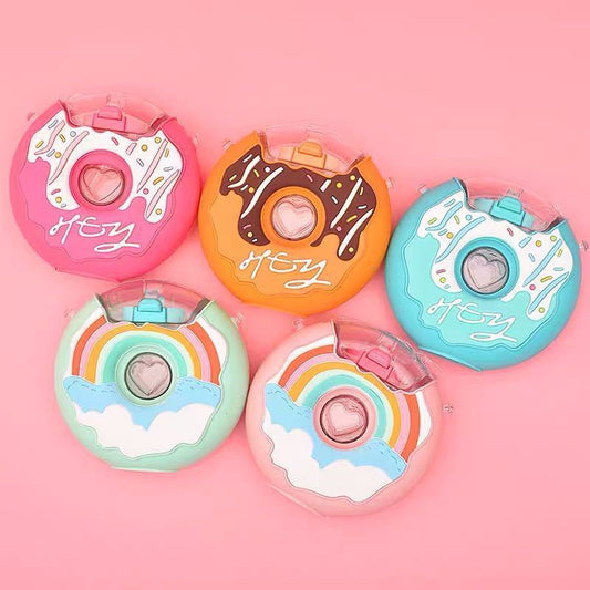 Creative Cartoon Donut Water Cup For Children