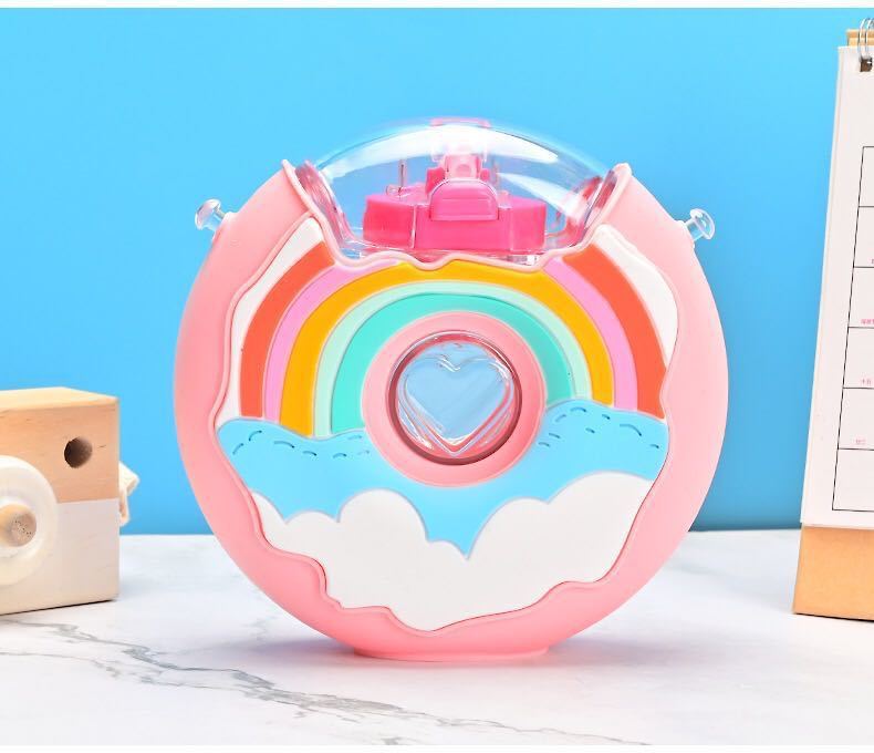 Creative Cartoon Donut Water Cup For Children