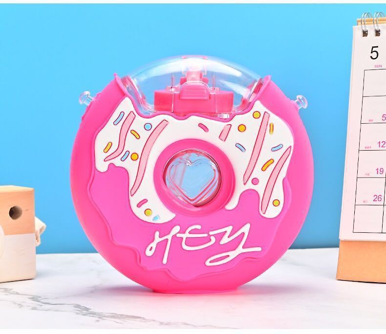 Creative Cartoon Donut Water Cup For Children