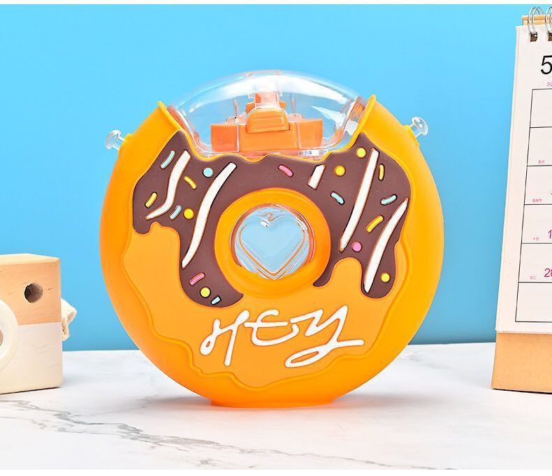 Creative Cartoon Donut Water Cup For Children